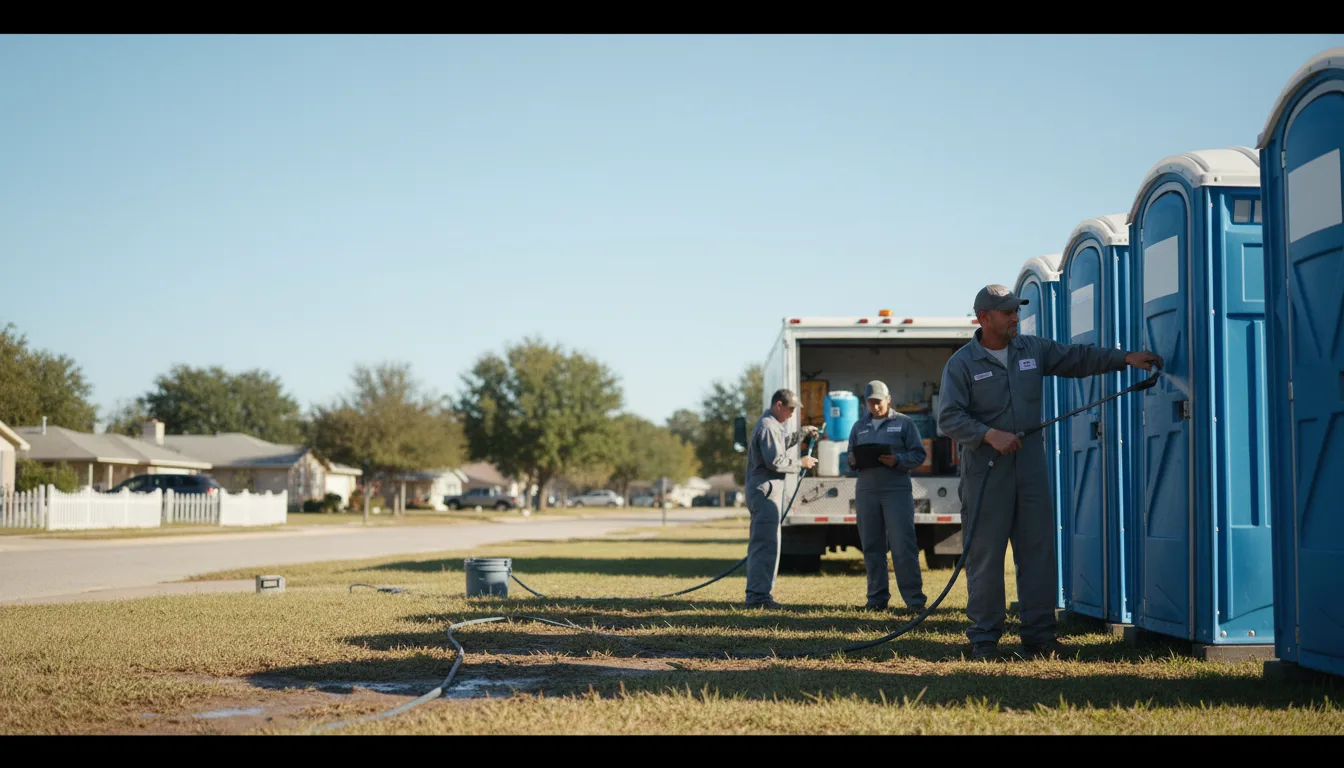 Long-Term Portable Toilet Rental in Centerville, LA near me